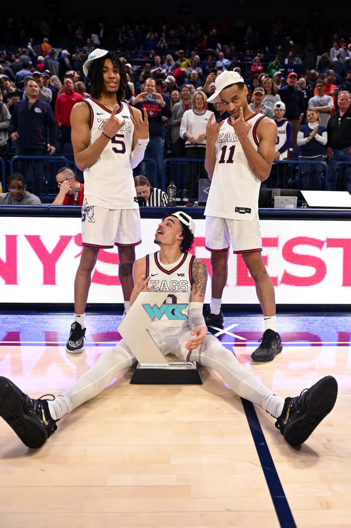 Hunter Sallis, Nolan Hickman, Julian Strawther